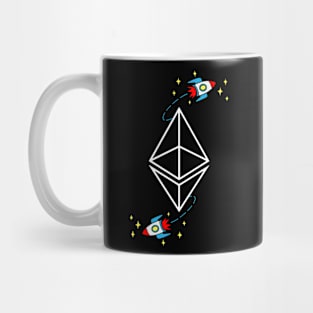 Ethereum Rocket - Cryptocurrency Millionaire Digital Cash Mug